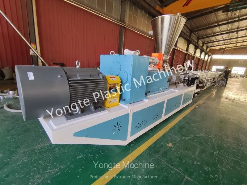 Yongte PVC pipe equipment successfully shipped to Africa