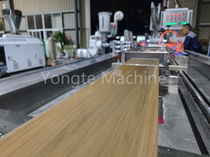 What effect does co-extrusion have on wood plastic products?