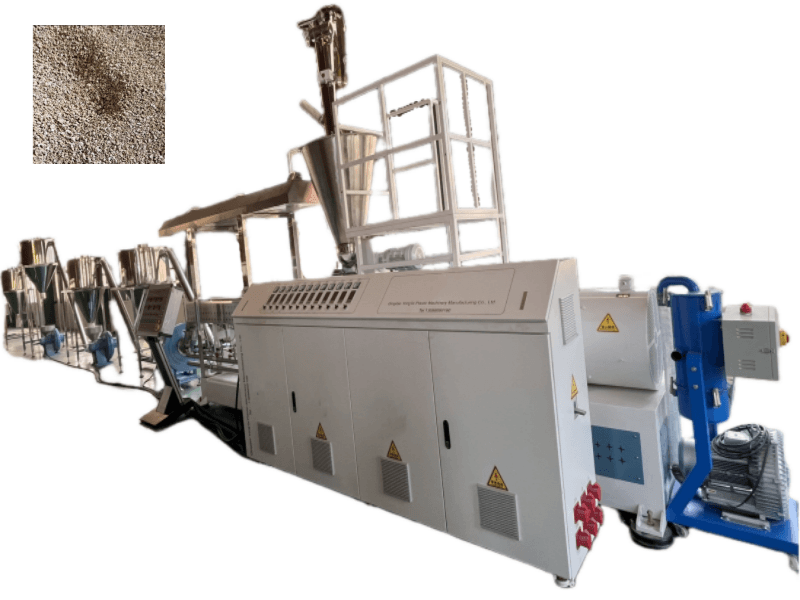 High speed wood plastic granulator