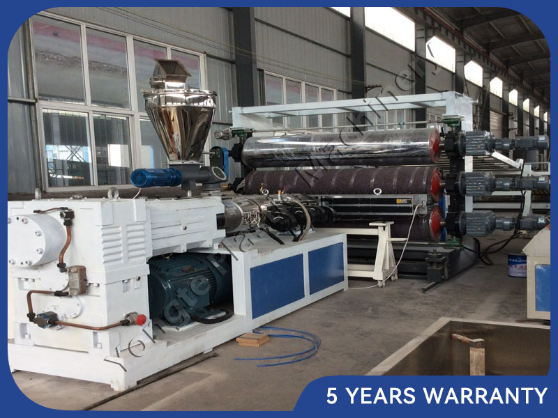 PVC Sheet Extrusion Line