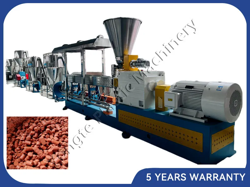 Wood Plastic Composite WPC Pelletizing Equipment Machine