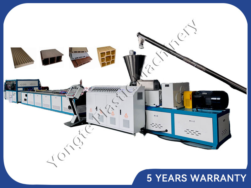 Wood Plastic WPC Deck Production Machine