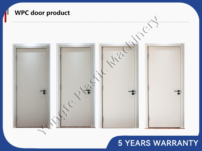 WPC door profile equipment