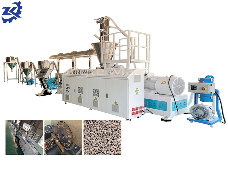 WPC Pelletizing Machine for Compounding Wood and Polymer