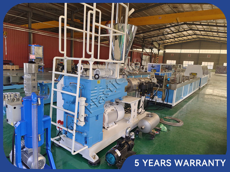 WPC profile extrusion machine