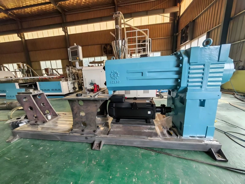 SJSZ80/156 WPC Extruder Installation