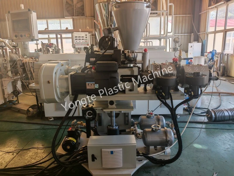 SJSZ35 Small Conical Double-Screw Extruder has completed production